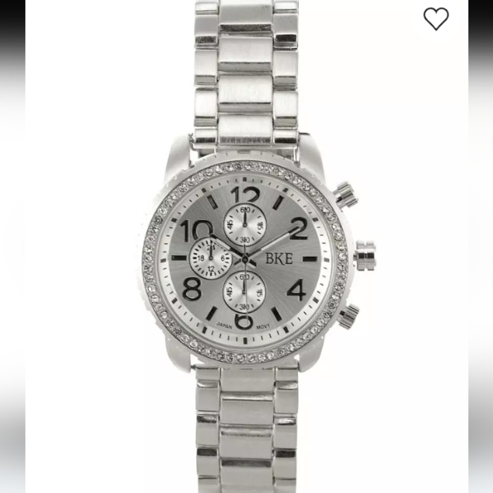 BKE Stainless Steel Watch with Matte Metal Watch